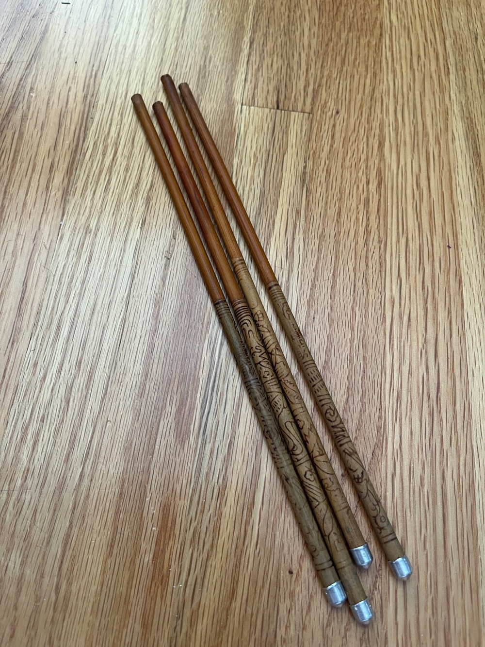 MCM Wooden Chopsticks - Set of 4